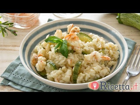 Risotto zucchine e