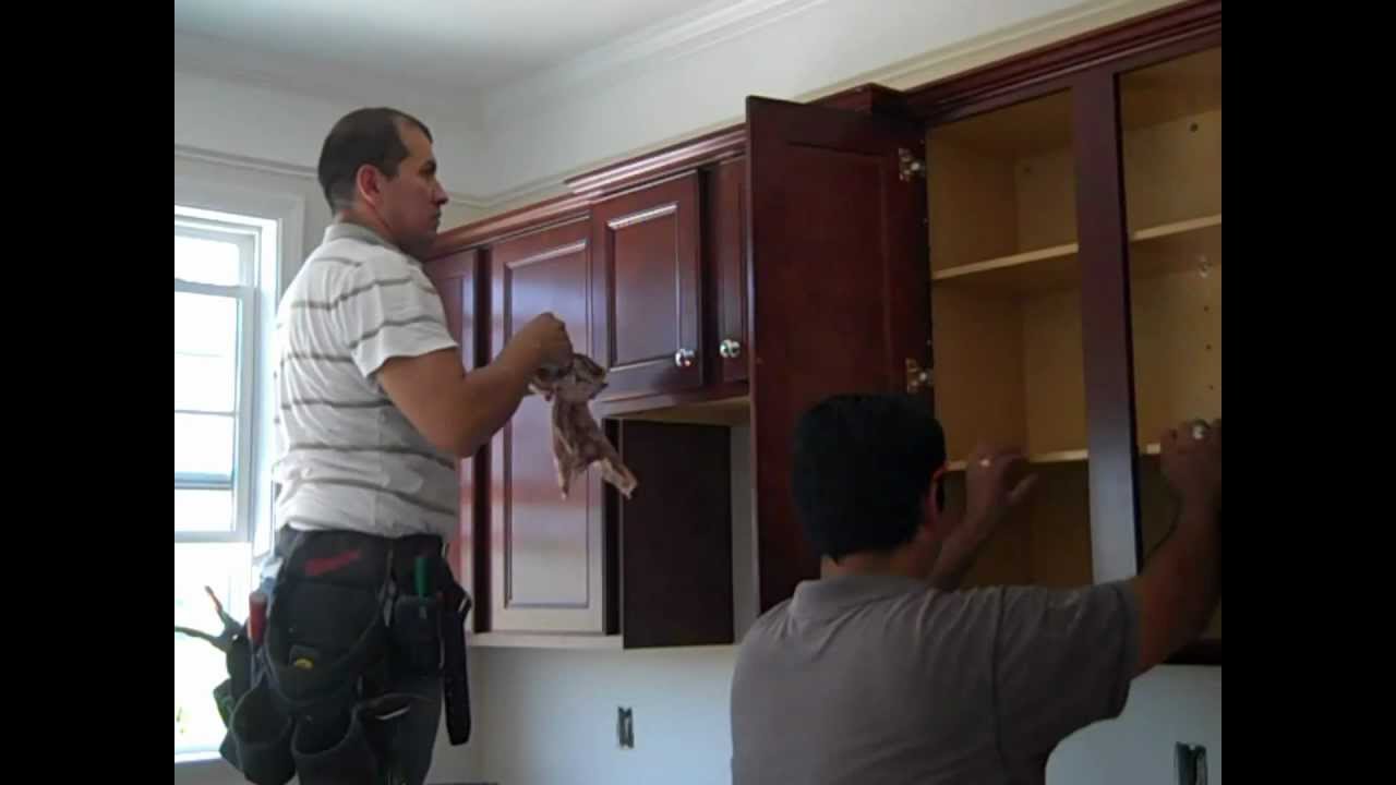 A Full Kitchen Install - YouTube