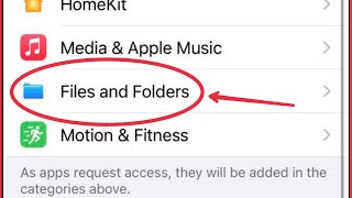 iPhone || Fix Files and Folders not working any app Access Problem Solve screenshot 4