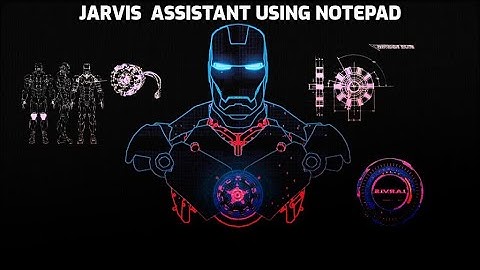 MAKE YOUR SIMPLE  ASSISTANT USING NOTEPAD | JARVIS | ASSISTANT | USING NOTEPAD | WITH SOURCE CODE!!