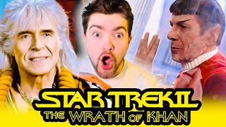 KHAANNN!!! *Star Trek II The Wrath Of Khan* Movie Reaction! First Time Watching!