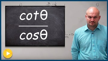 Simplifying trig functions being divided