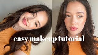 easy makeup tutorial for summer 🧡