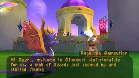 Spyro 2! Walkthrough #1 - Glimmer Part 1