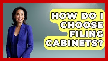 How Do I Choose Filing Cabinets? - The Time Management Pro