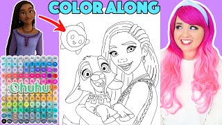 Color Disney Wish Asha, Valentino & Star Along With Me | COLOR ALONG WITH KIMMI by Kimmi The Clown 60,010 views 4 weeks ago 33 minutes