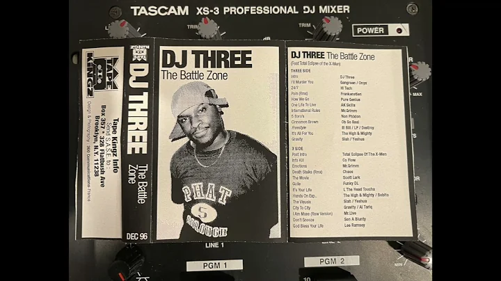 DJ Three - The Battle Zone Side B (1996 Indie Hip Hop Mixtape)