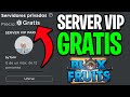 Como conseguir servidores vip en blox fruits gratis   roblox