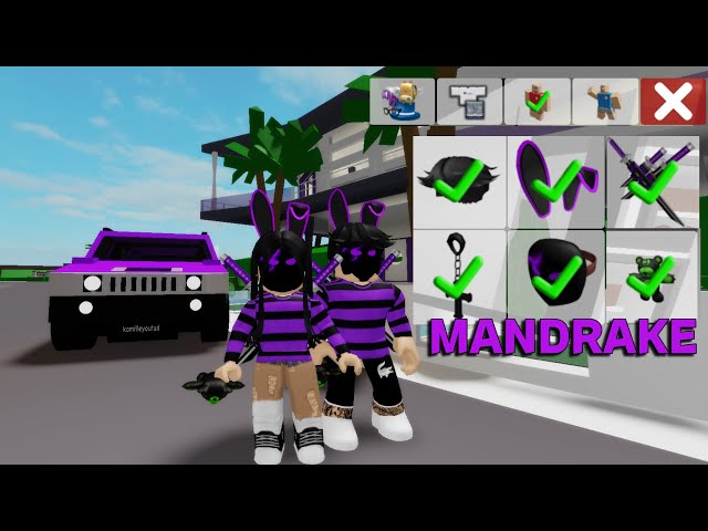 TODOS OS CÓDIGOS ID DE ROUPAS MANDRAKES +10 CÓDIGOS DE ID DE ROUPA PARA  BROOKHAVEN 🏡 RP ROBLOX🤩 