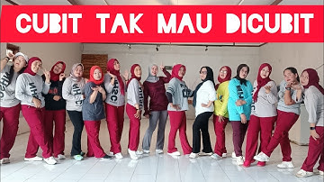 CUBIT TAk MAU DICUBIT - Lala Bunga | Senam Kreasi Terbaru SENAM NHSC