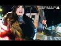 Drunk Women Kicks Husband in Front of Cop