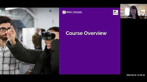 NYU Tandon School of Engineering | UX Design Principles for AR & VR | Webinar