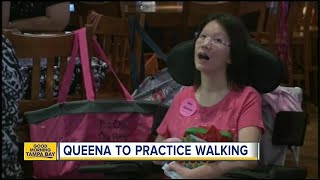 Bloomingdale Library attack victim Queena Vuong to practice walking at recovery center