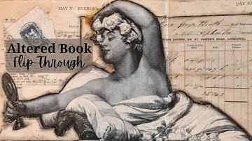 Altered Book Flip Through: Collage & Mixed Media Layers