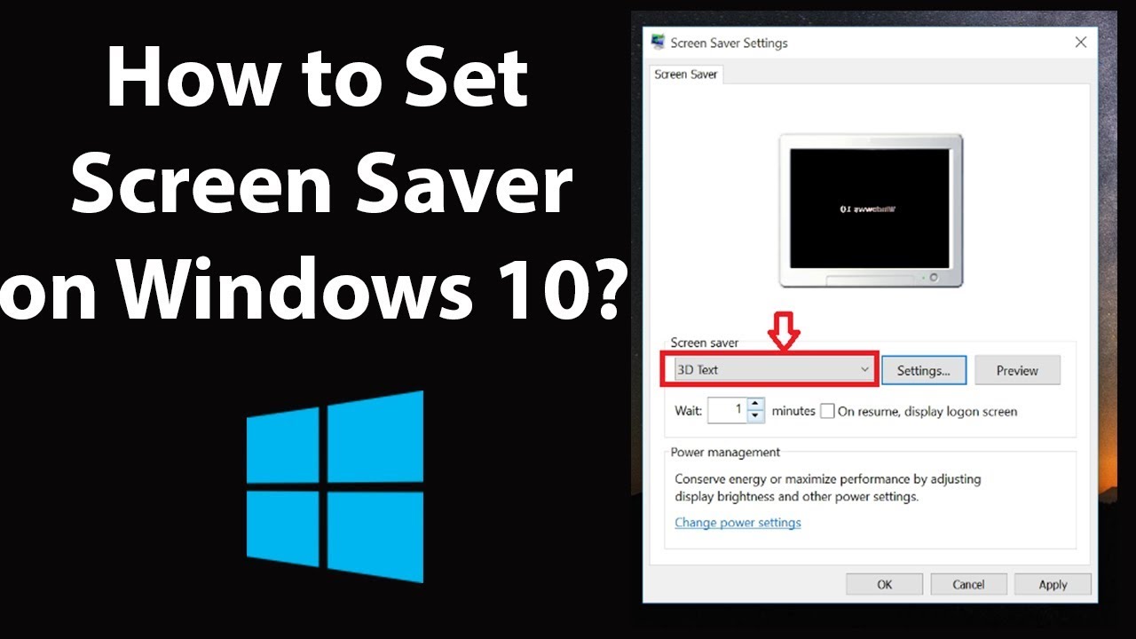 How To Set Screen Saver On Windows 10 YouTube how-to-set-screen-saver-on-windows-10-youtube
