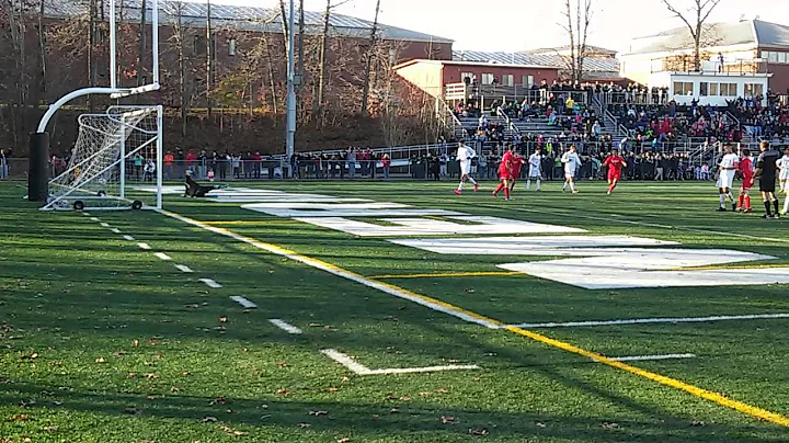 Corey Brown game winning penalty kick gives Somers...