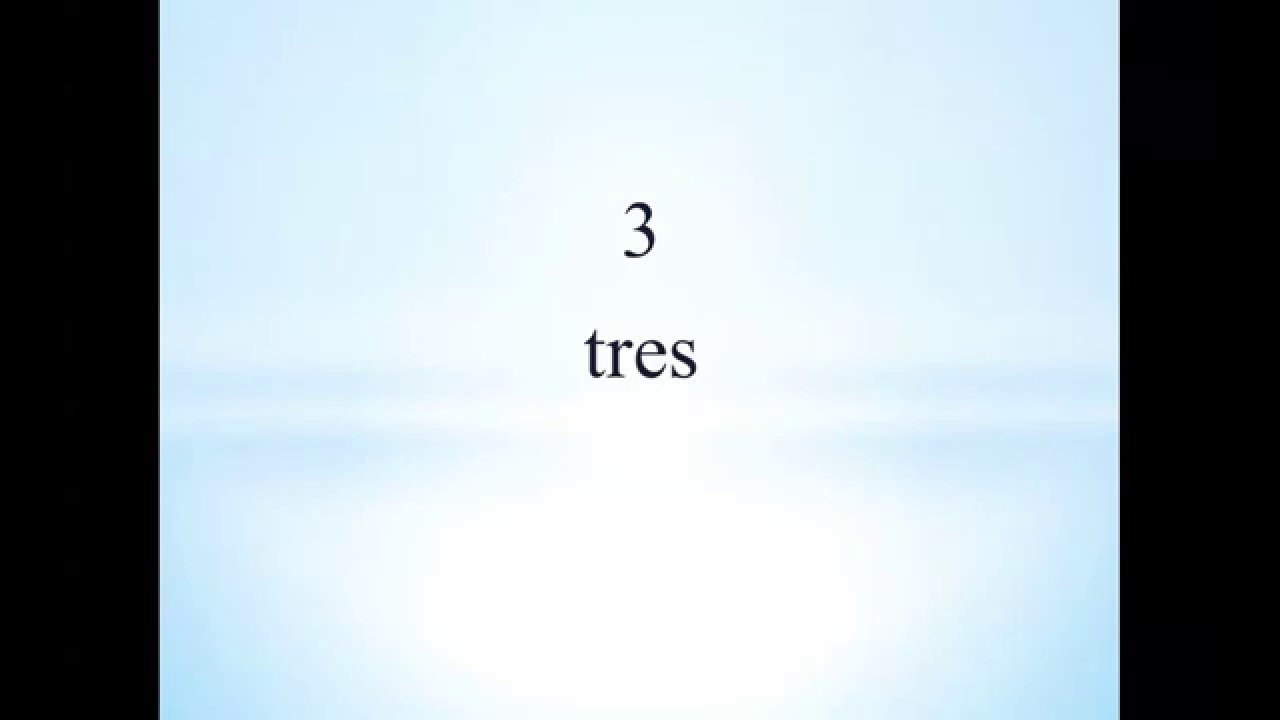 Zahlen Von 1 Bis 10 Spanisch Sprechen Youtube