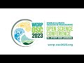 World climate research programme open science conference 2023