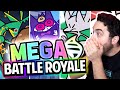POKEMON MASTER Reacts to "Mega Pokemon Battle Royale (Loud Sound Warning)"