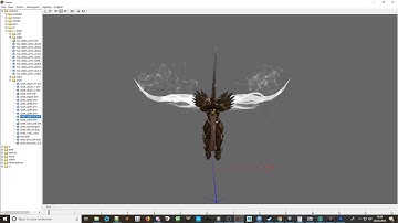 Grim Dawn Modding Test Tyrael wings for Diablo 3 Mod