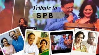 Spb lives on| Singer Sunitha Garu |SPB | Dedicating song| #singersunitha #sunithaupadrasta