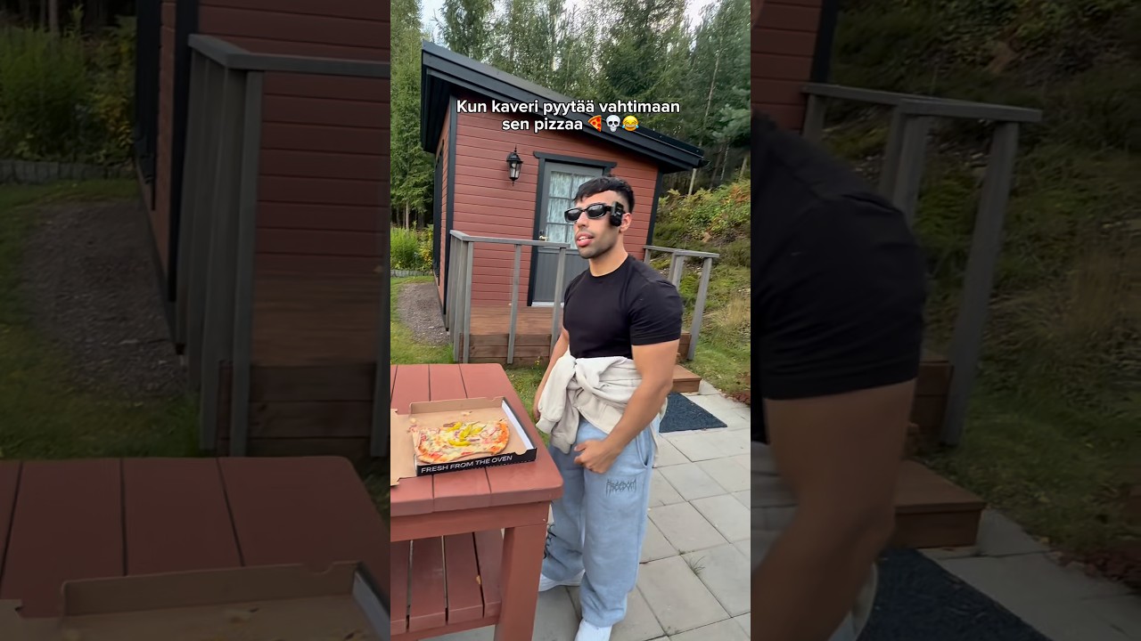 Kun pyydät kaveria vahtimaan sun pizzaa 😭🍕 #shorts #comedy
