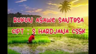 KARAOKE~Lgm. Rukun Agawe Santosa~ by Korg Pa600~@korgstyle777@dasastudio @bintangmusika17