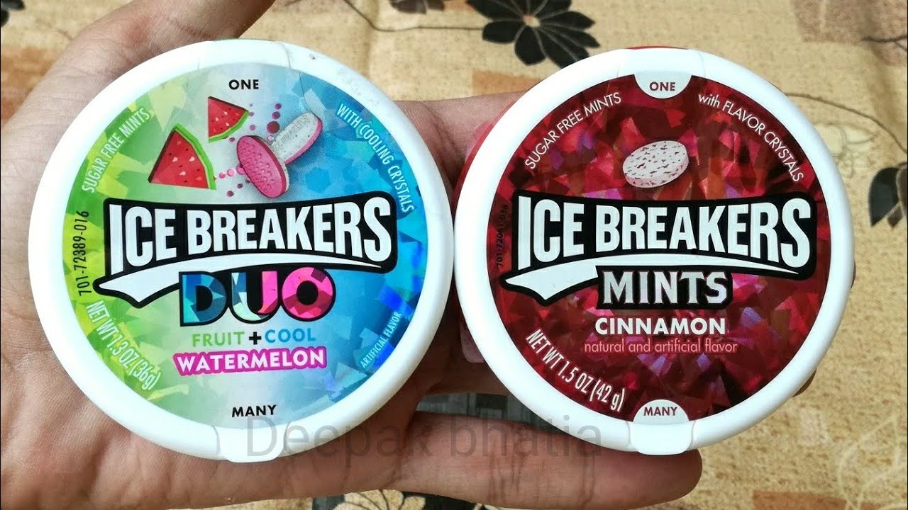 Ice breakers duo and cinnamon flavour mints YouTube