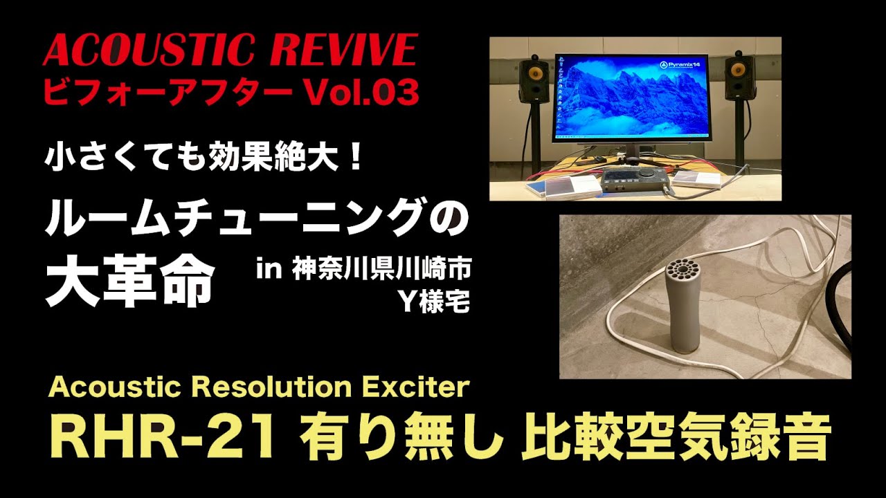 Acoustic Resolution Exciter RHR-21 | Acoustic Revive