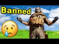 I GOT BANNED in Call of Duty...