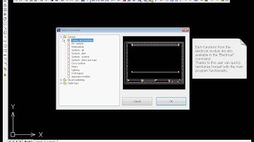 CADprofi Electrical: main program commands