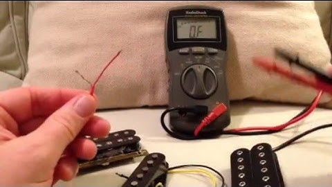 How to Test if a Pickup is Working