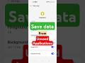 Save data from un-used application