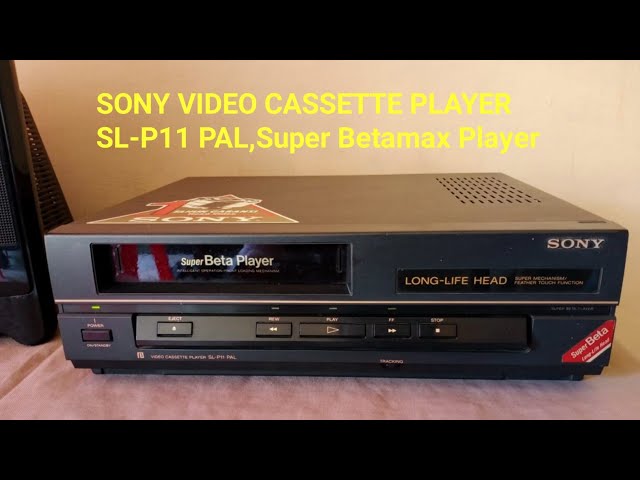 Review Test Player Betamax SLP-11 class=