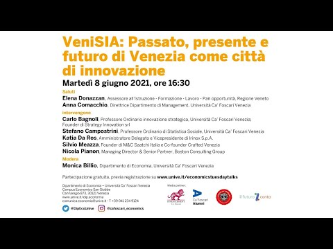 VeniSIA: Passato, presente e futuro di Venezia come città di innovazione