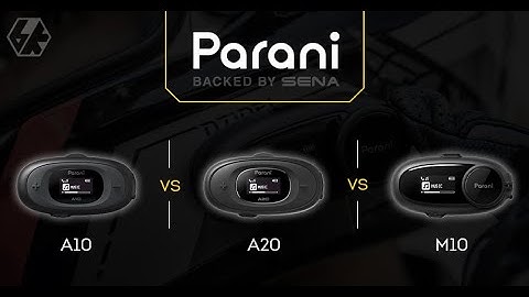 SENA Parani Helmet Bluetooth (M10 vs A10 vs A20) Which is better? Review by 6kiom
