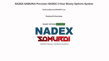 NADEX SAMURAI Precision NADEX 2 Hour Binary Options System Review