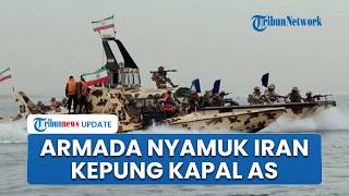 Iran Deploys 130 Fast Boats & Missile-Carrying Mosquito Fleet, US Warships Surrounded in Hormuz