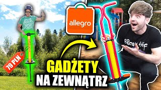 Testuje GADŻETY NA ZEWNĄTRZ z Allegro!