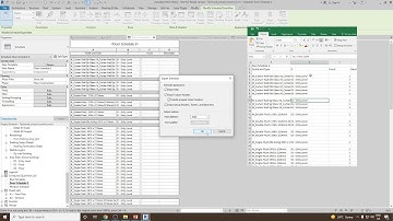 How to Export Revit Schedules to Excel: Quick Tutorial