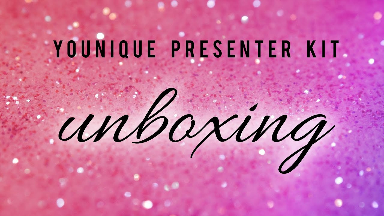 younique presenter kit unboxing october 2015 youtube