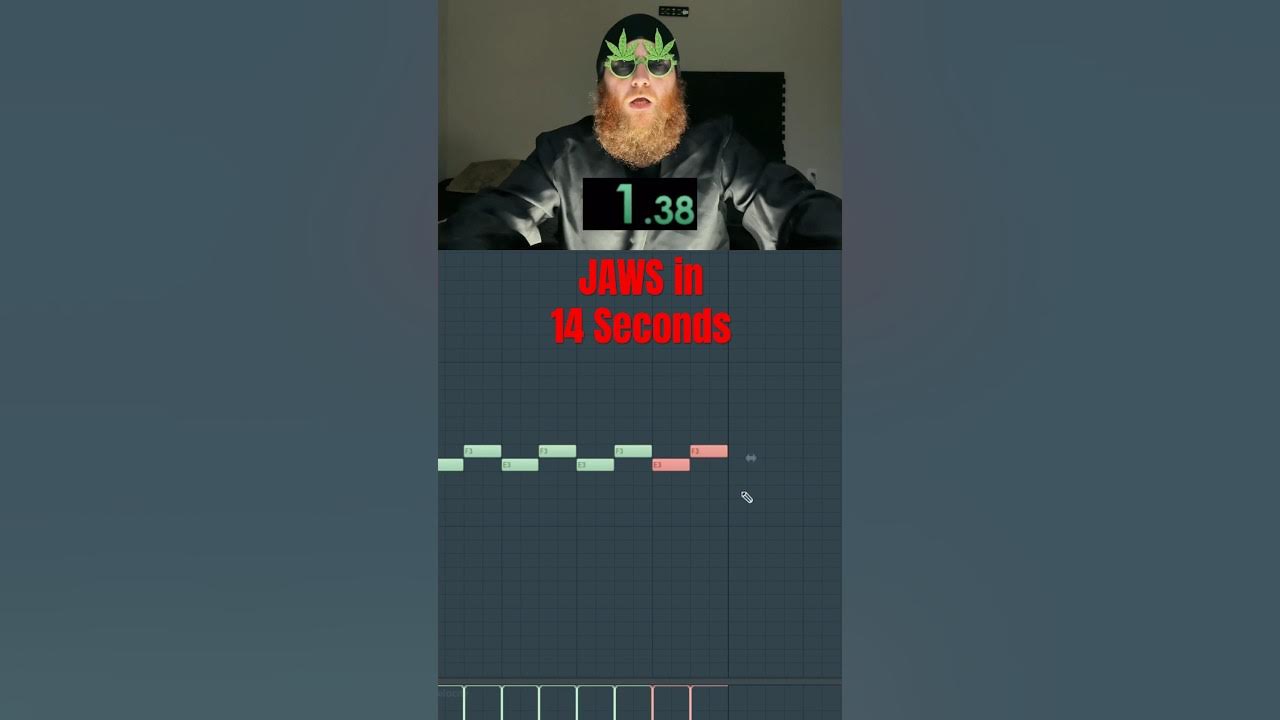 Original Jaws Theme in 14 Seconds! #shorts Original Jaws Theme in 14 Seconds! #shorts