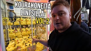 Pikachu-repun metsästystä kourakoneesta!!