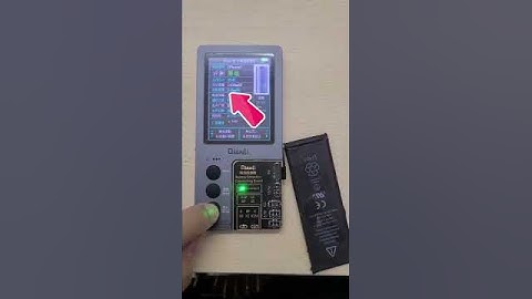 Qianli icopy plus machine fix battery capacity