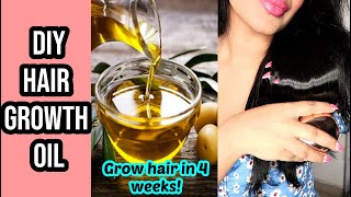 Super Effective DIY Hair Growth Oil | Grow hair FAST | Rochelle Wick