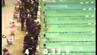 1968 Juegos Olímpicos México Final 100 Mariposa Varones