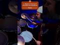 Drum play on: Mahmood Tuta Gold. Sanremo 2024. #shorts #music #pop