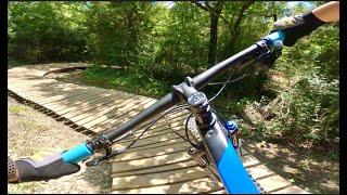 Mountain Biking DORBA Trail at Cedar Hill State Park (Dallas, TX)
