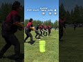 【大人の本気】バットコンコンリレーでボールをバケツに入れろチャレンジ！