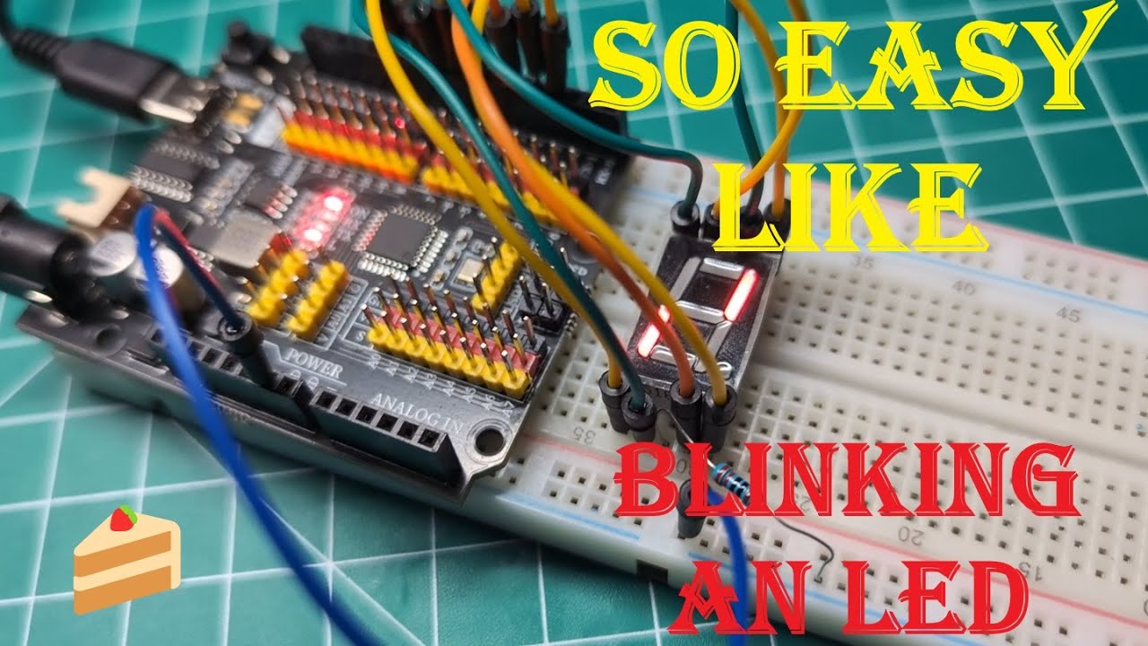 Seven Segment Display With Arduino - YouTube
